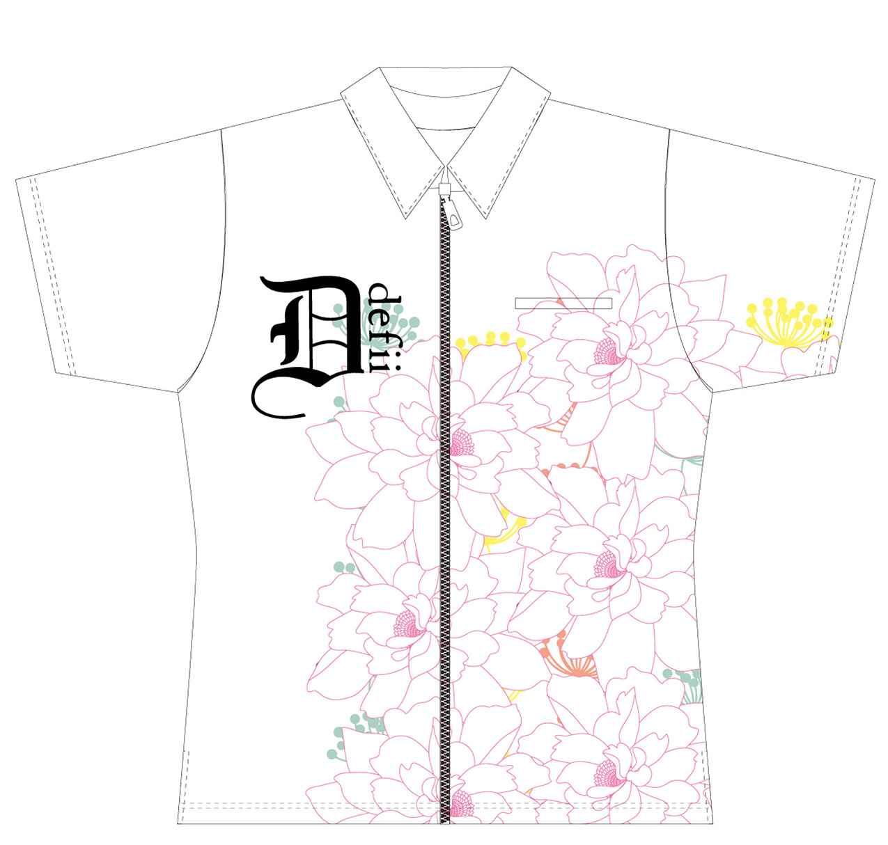 defii チームユニフォーム作成例