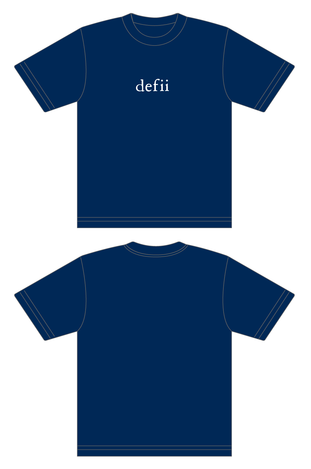 defii 昇華プリントTシャツ