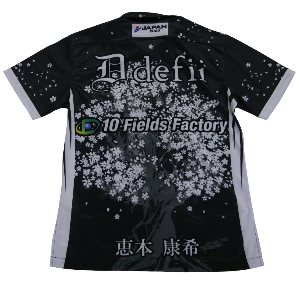 昇華プリント事例 背面